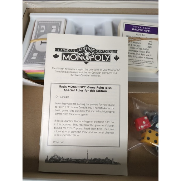 👯‍♀️Host Pick⚡️Vtg Monopoly 1999 Ed. w/ Winning Token fr Token Campaign-incomp - Picture 3 of 8